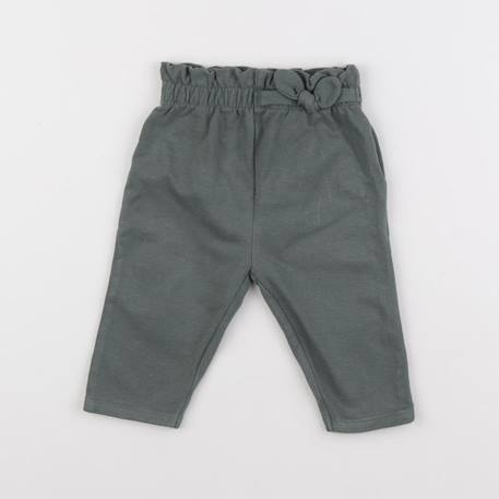 Pantalon - 6 mois Vert 1 - vertbaudet enfant 