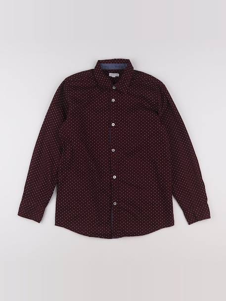 Chemise - 12 ans Rouge 1 - vertbaudet enfant 