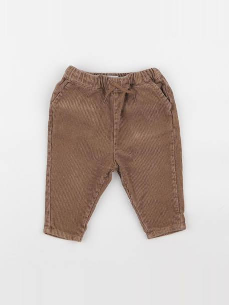Pantalon - 9 mois Marron 1 - vertbaudet enfant 