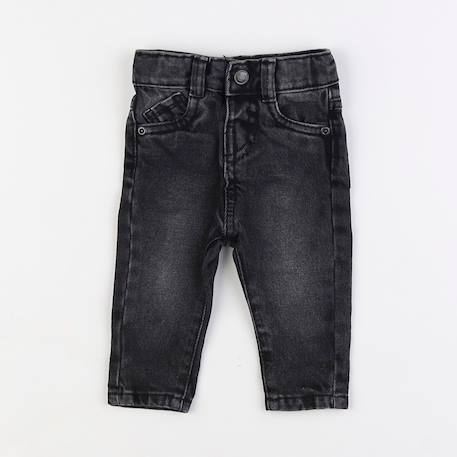 Jean - 3 mois Gris 1 - vertbaudet enfant 