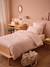 Housse de couette percale de coton 'marcelle' Bleu vert+Rose 6 - vertbaudet enfant 