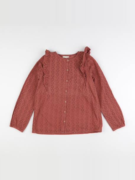 Blouse - 12 ans Rouge 1 - vertbaudet enfant 
