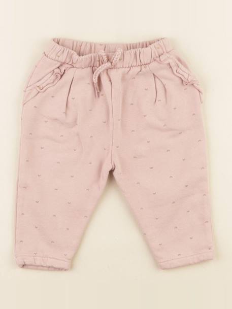 Pantalon - 12 mois Rose 1 - vertbaudet enfant 