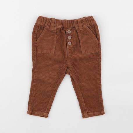 Pantalon - 6 mois Marron 1 - vertbaudet enfant 