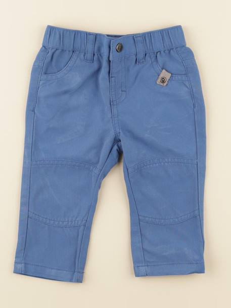 Pantalon - 6 mois Bleu 1 - vertbaudet enfant 