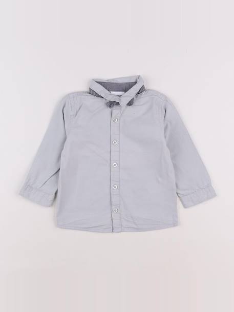 Chemise - 18 mois Gris 1 - vertbaudet enfant 
