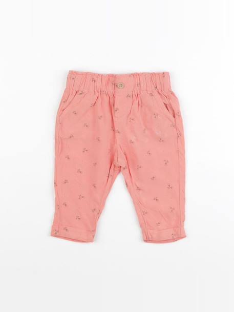 Pantalon - 9 mois Orange 1 - vertbaudet enfant 