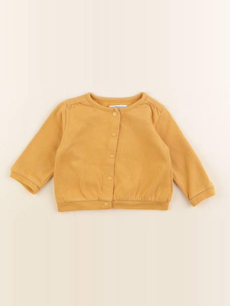 Sweat - 6 mois Jaune 1 - vertbaudet enfant 