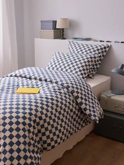 Linge de maison et décoration-Linge de lit enfant-Taie d'oreiller-Housse de couette percale de coton "marius"