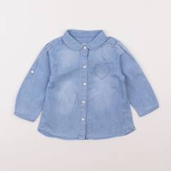 Seconde main-Fille-Chemise - 12 mois