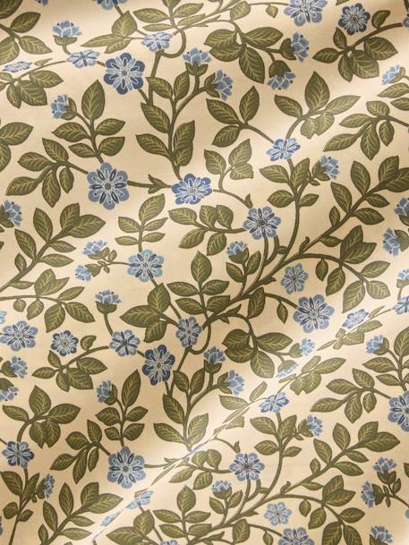 Housse de couette percale de coton 'manon' Bleu+Jaune 2 - vertbaudet enfant 