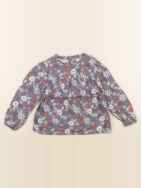 Blouse - 5 ans Bleu, multicolore 1 - vertbaudet enfant 