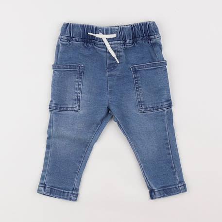 Jean - 6 mois Bleu 1 - vertbaudet enfant 