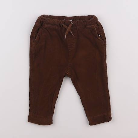 Pantalon - 6 mois Marron 1 - vertbaudet enfant 