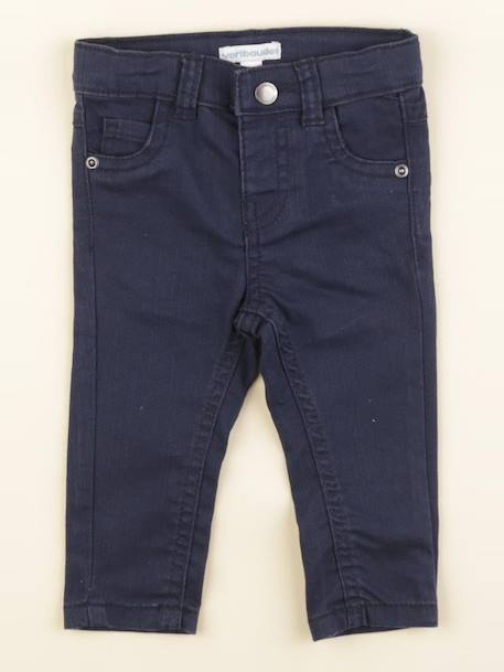 Jean - 6 mois Bleu 1 - vertbaudet enfant 
