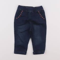 Seconde main-Fille-Pantalon-Jean - 12 mois