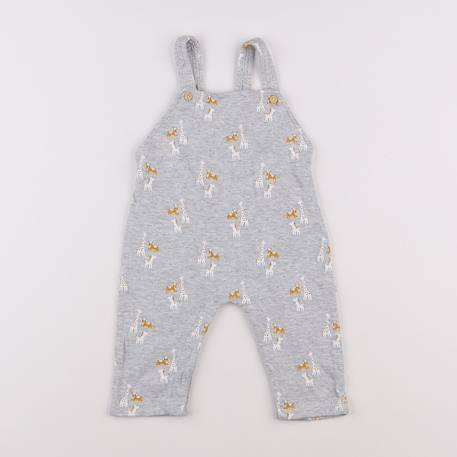 Salopette - 6 mois Gris 1 - vertbaudet enfant 