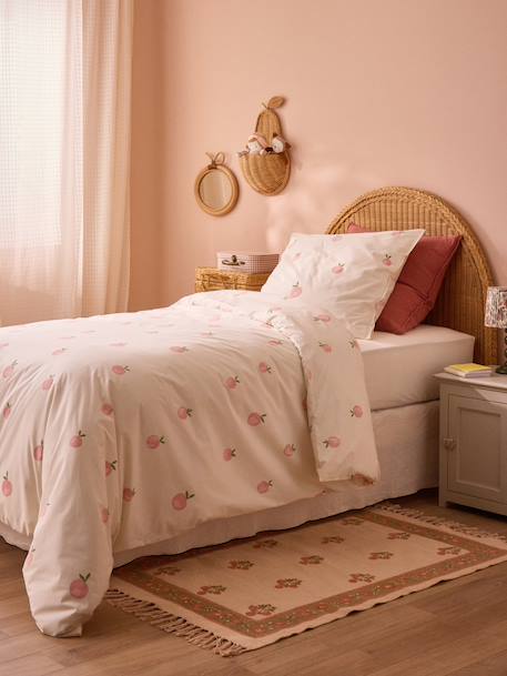 Taie d'oreiller percale de coton 'margareth' Rose 3 - vertbaudet enfant 