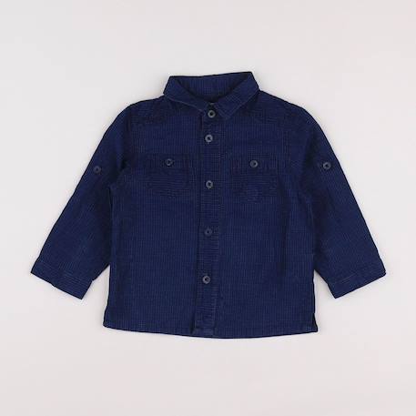 Chemise - 12 mois Bleu 1 - vertbaudet enfant 