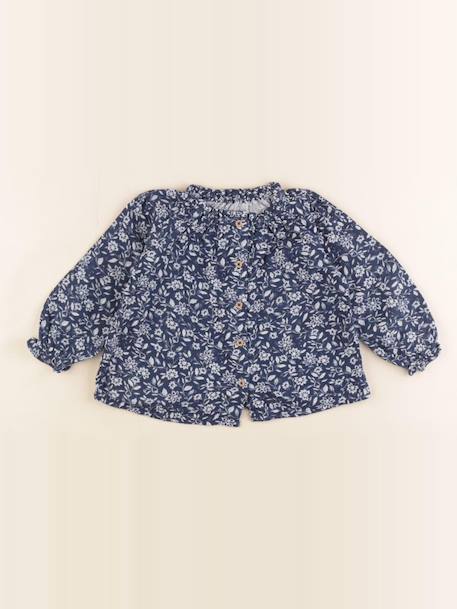 Blouse - 12 mois Bleu 1 - vertbaudet enfant 