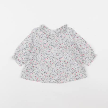 Blouse - 3 mois Gris 1 - vertbaudet enfant 
