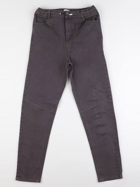 Pantalon - 12 ans Gris 1 - vertbaudet enfant 