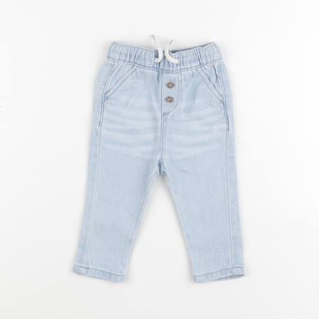 Jean - 6 mois Bleu 1 - vertbaudet enfant 