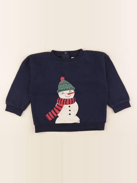Sweat - 24 mois Bleu 1 - vertbaudet enfant 