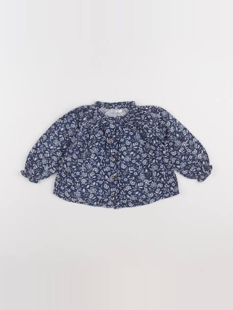 Blouse - 12 mois Bleu 1 - vertbaudet enfant 
