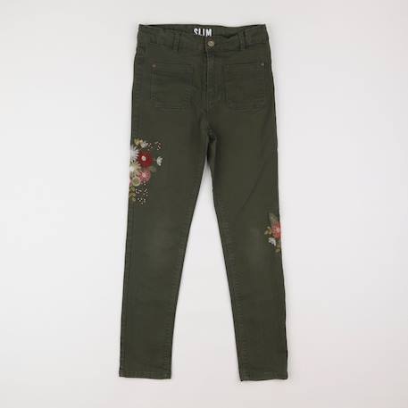Pantalon - 10 ans Vert 1 - vertbaudet enfant 