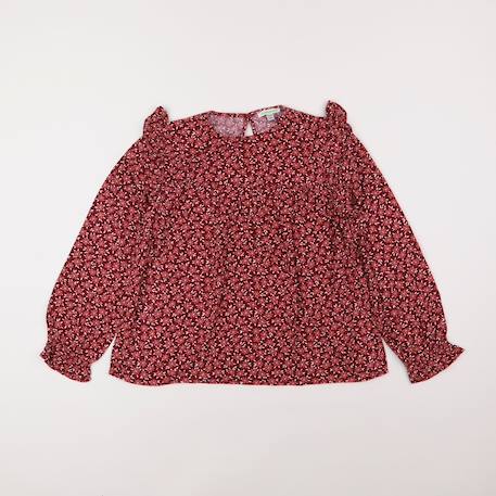 Blouse - 10 ans Rouge 1 - vertbaudet enfant 