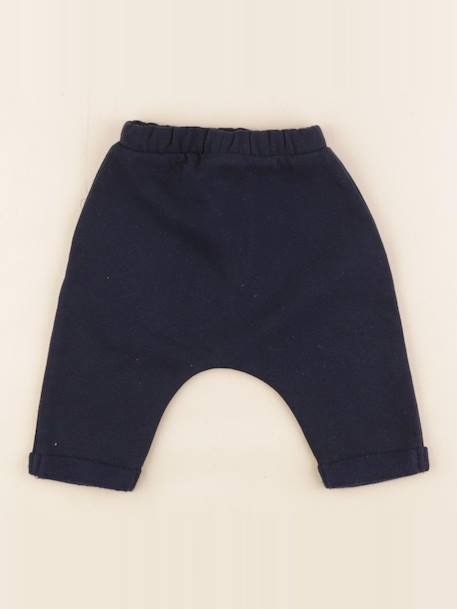 Sarouel doublé - 3 mois Bleu 1 - vertbaudet enfant 