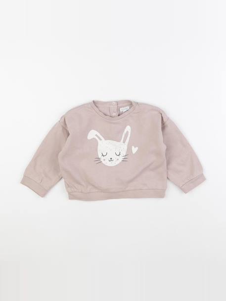 Sweat - 24 mois Rose 1 - vertbaudet enfant 