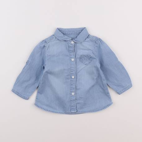 Chemise - 6 mois Bleu 1 - vertbaudet enfant 