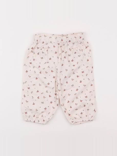 Pantalon - 6 mois Blanc 1 - vertbaudet enfant 