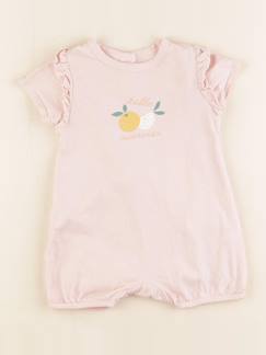Seconde main-Fille-Combinaison velours - 6 mois