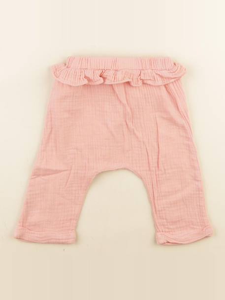 Sarouel - 6 mois Rose 1 - vertbaudet enfant 