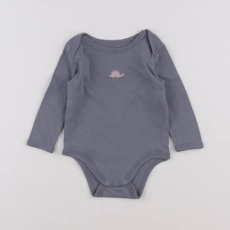 Body - 6 mois Gris 1 - vertbaudet enfant 