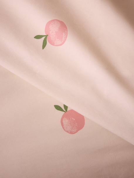 Housse de couette  percale de coton 'margareth' Rose 2 - vertbaudet enfant 