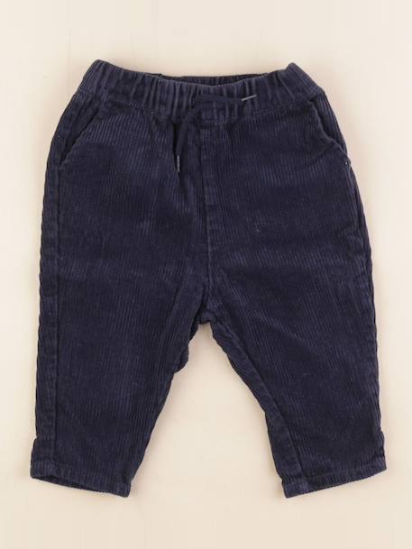 Pantalon - 12 mois Bleu 1 - vertbaudet enfant 