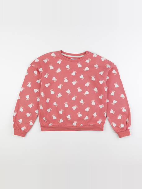 Sweat - 10 ans Rose 1 - vertbaudet enfant 