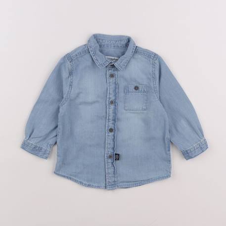 Chemise - 12 mois Bleu 1 - vertbaudet enfant 