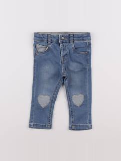 Seconde main-Fille-Pantalon-Jean - 12 mois