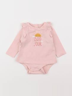 Seconde main-Fille-Body bébé-Body tee-shirt - 3 mois