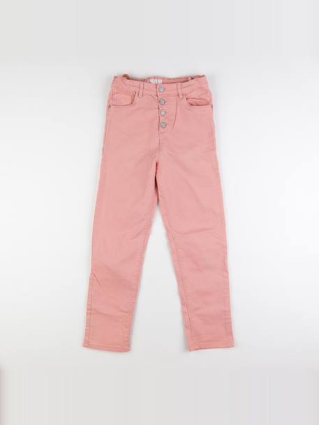 Jean - 12 ans Orange 1 - vertbaudet enfant 