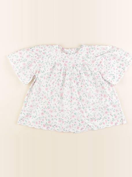 Blouse - 36 mois Blanc, vert 1 - vertbaudet enfant 