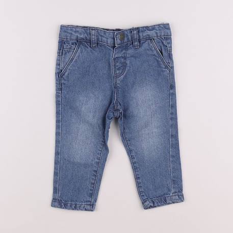 Jean - 6 mois Bleu 1 - vertbaudet enfant 