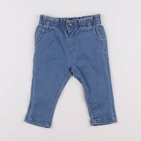 Pantalon - 6 mois Bleu 1 - vertbaudet enfant 