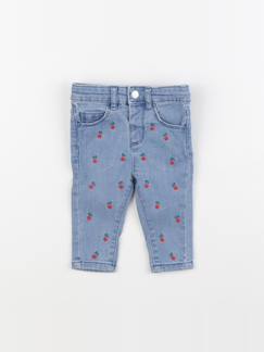 Seconde main-Fille-Pantalon-Jean - 3 mois