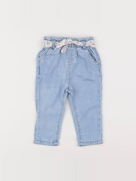 Jean - 6 mois Bleu 1 - vertbaudet enfant 
